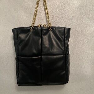 Urban Expressions Black 4 Square Tote